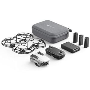 DJI Mavic Mini Combo - Drone FlyCam Quadcopter UAV with 2.7K Camera 3-Axis Gimbal GPS 30min Flight Time, less than 0.55lbs, Gray