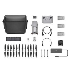 DJI Mavic Air 2 Fly More Combo - Drone Quadcopter UAV with 48MP Camera 4K Video 8K Hyperlapse 1/2" CMOS Sensor 3-Axis Gimbal 34min Flight Time ActiveTrack 3.0 Ocusync 2.0, Gray