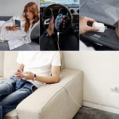 Ultimate iPhone Charging: 20W USB C Charger & 6FT Cable Duo - Image 7