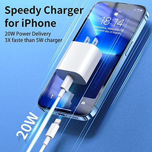 Ultimate iPhone Charging: 20W USB C Charger & 6FT Cable Duo - Image 3
