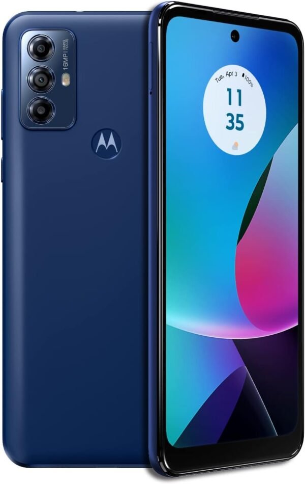 Moto G Play (2023) - Navy Blue, Unlocked, 3-Day Battery, 3GB/32GB, 16MP Camera, US Version