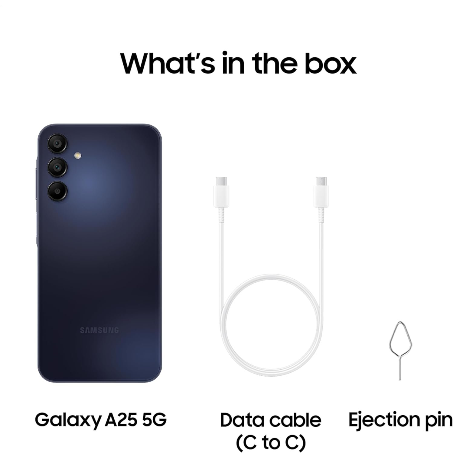 Blue Black Samsung Galaxy A15 5G - 128GB Unlocked Android Smartphone with AMOLED Display, Expandable Storage, Knox Security, Super Fast Charging, Hi-Res Camera, US Version (2024) - Image 11