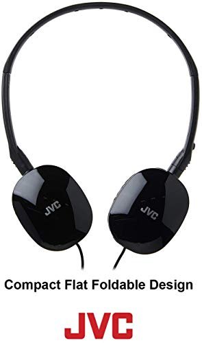 JVC Black Foldable On-Ear Headphones: Stylish and Functional - Image 2
