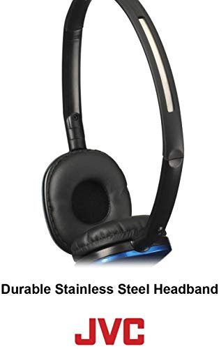 JVC Black Foldable On-Ear Headphones: Stylish and Functional - Image 5