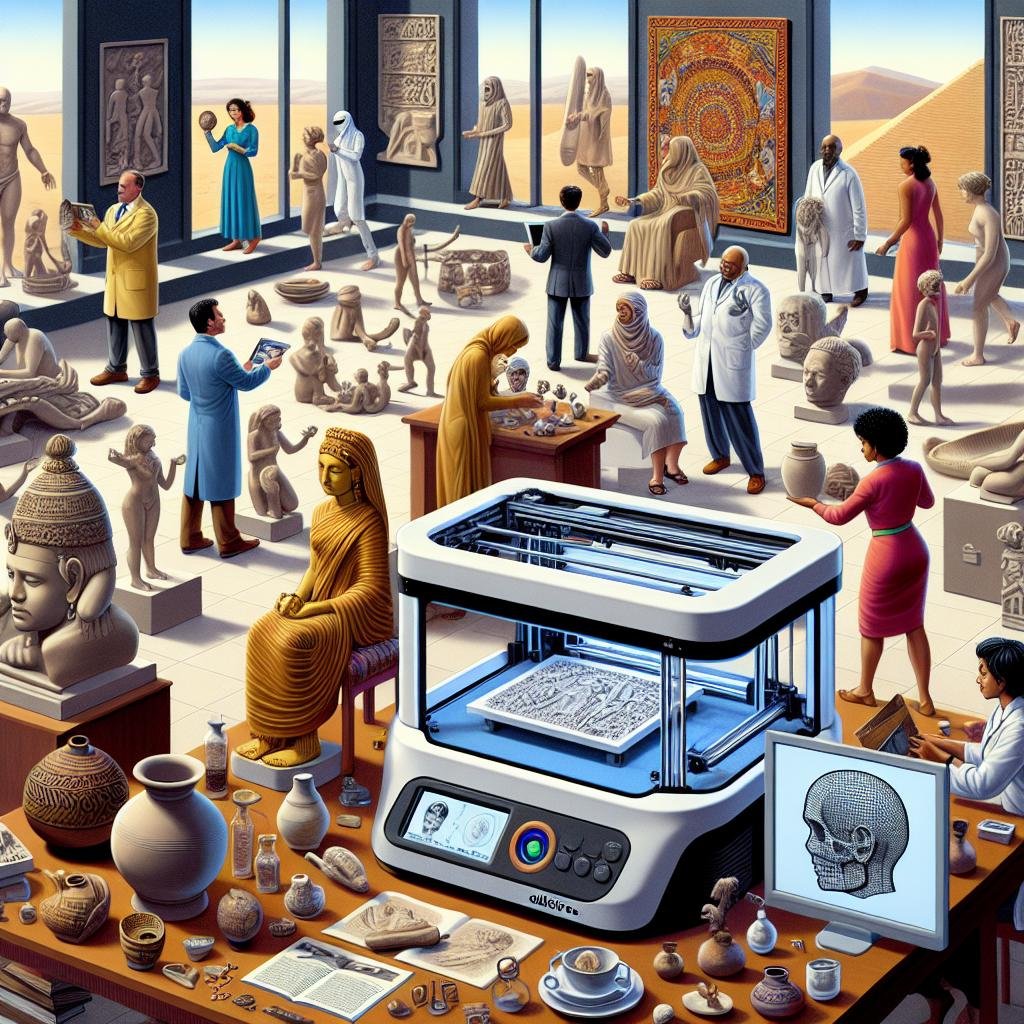 Embracing the Tangible: ‌3D Printing as a Cultural‌ Time Machine