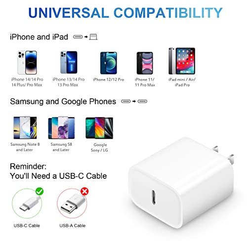 Ultimate 20W USB C Charger for iPhone14/13/12: Fast & Reliable - Image 5
