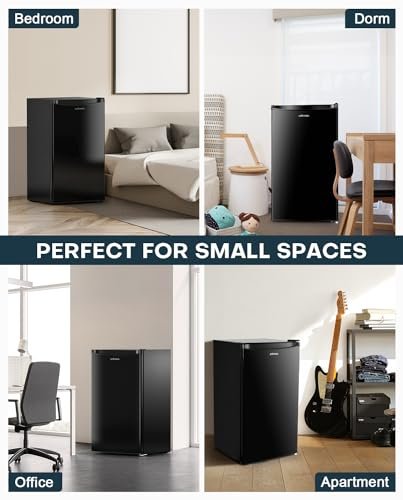 Upstreman 3.2 Cu.Ft Mini Fridge: A Smart Choice for Any Space - Image 7