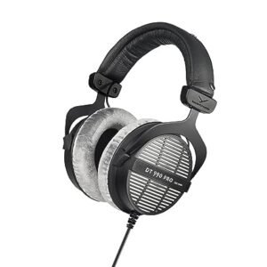 beyerdynamic DT 990 Pro 250 ohm Over-Ear Studio Headphones For Mixing, Mastering, and Editing