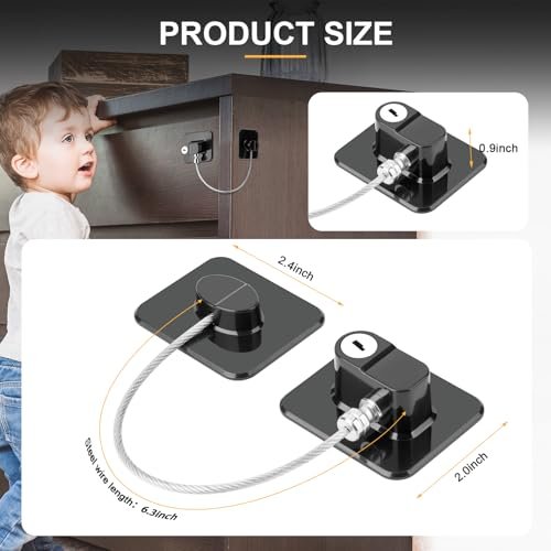 Secure Your Fridge: Review of TIJTJHC Kids' Refrigerator Locks - Image 4