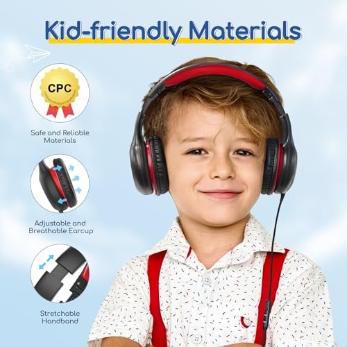 Best Kids Headphones: EarFun Wired with Safe Volume & Mic - Image 4