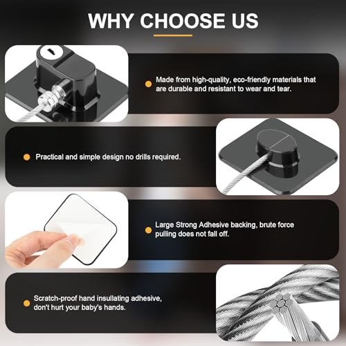 Secure Your Fridge: Review of TIJTJHC Kids' Refrigerator Locks - Image 5