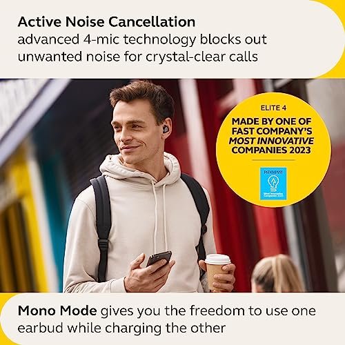 Jabra Elite 4 Review: Discreet, Comfortable Noise Cancelling Earbuds - Image 2