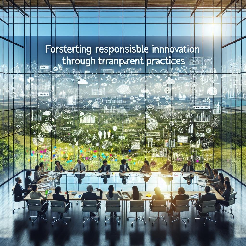 Fostering Responsible‌ Innovation Through ‍Transparent Practices