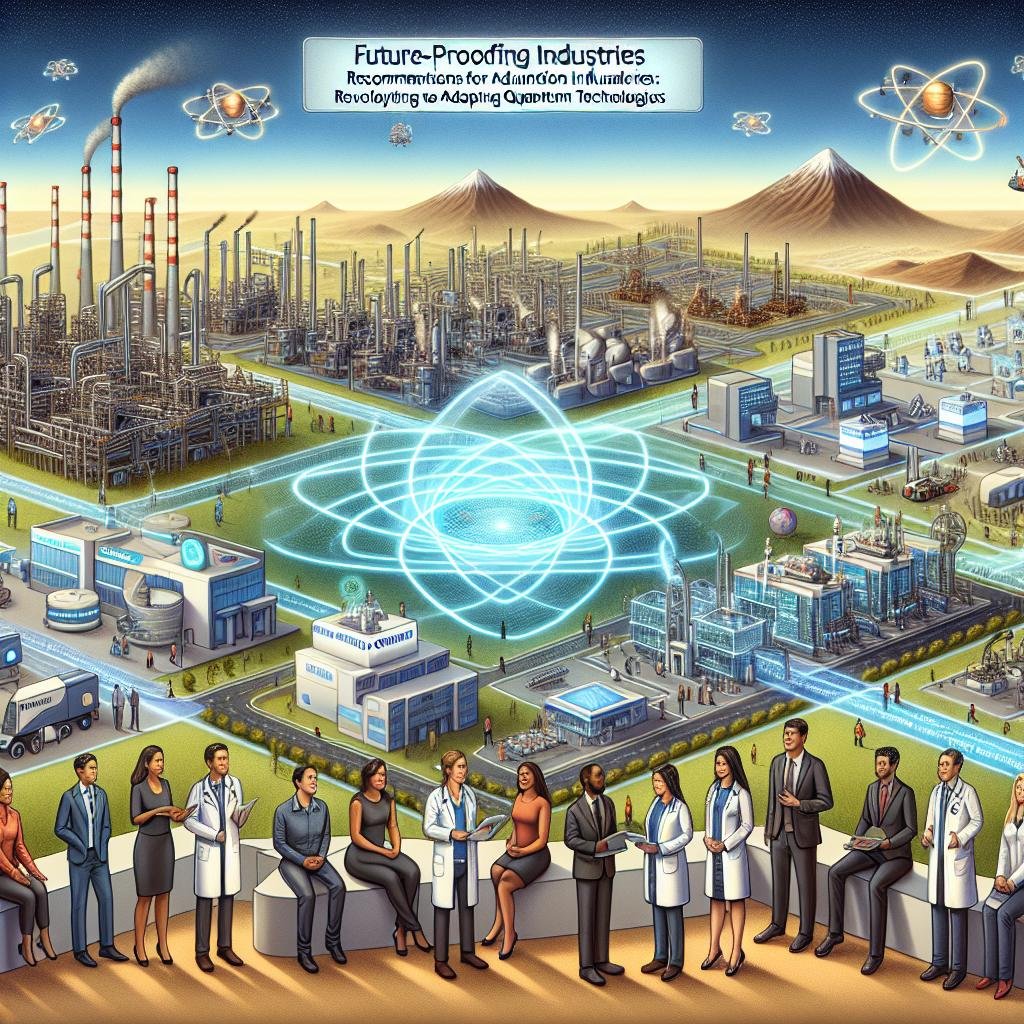 Future-Proofing Industries: Recommendations for Adopting Quantum Technologies