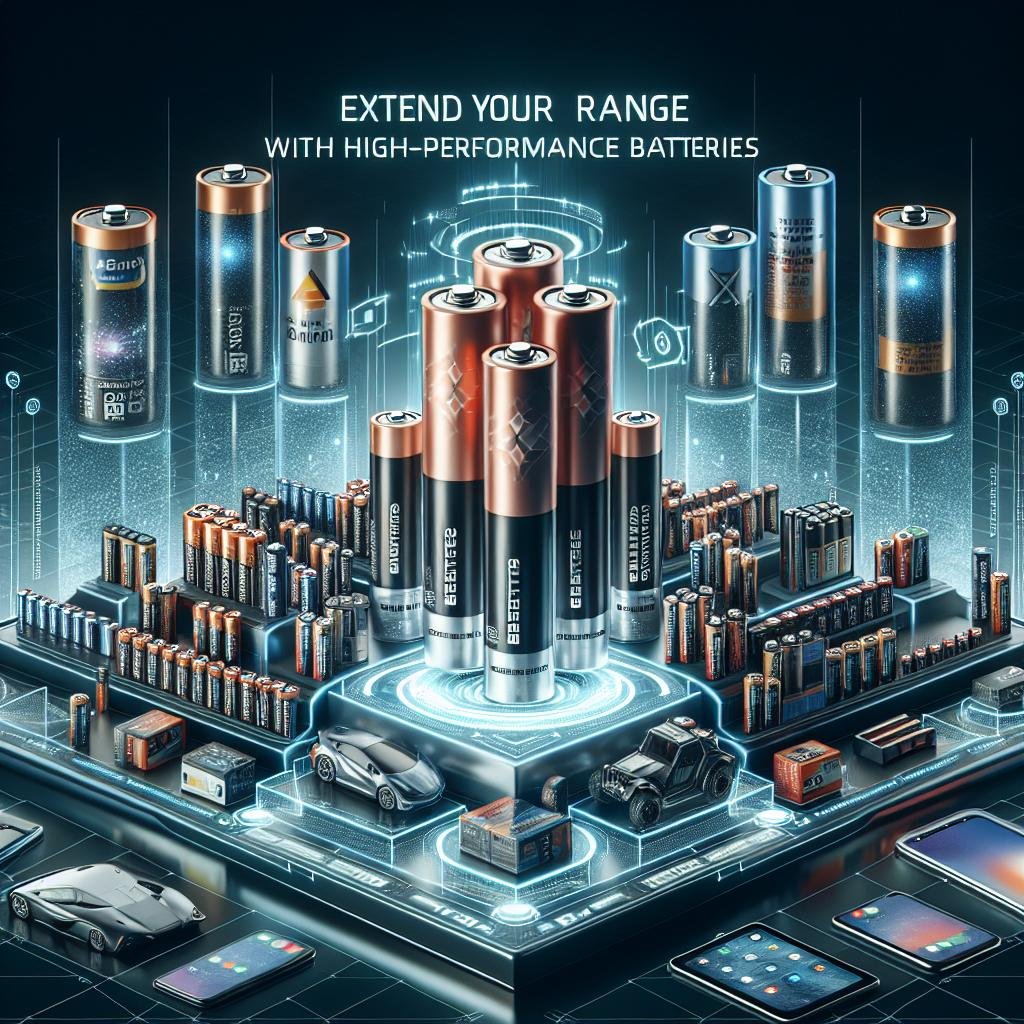 Extend Your ​Range with High-Performance Batteries