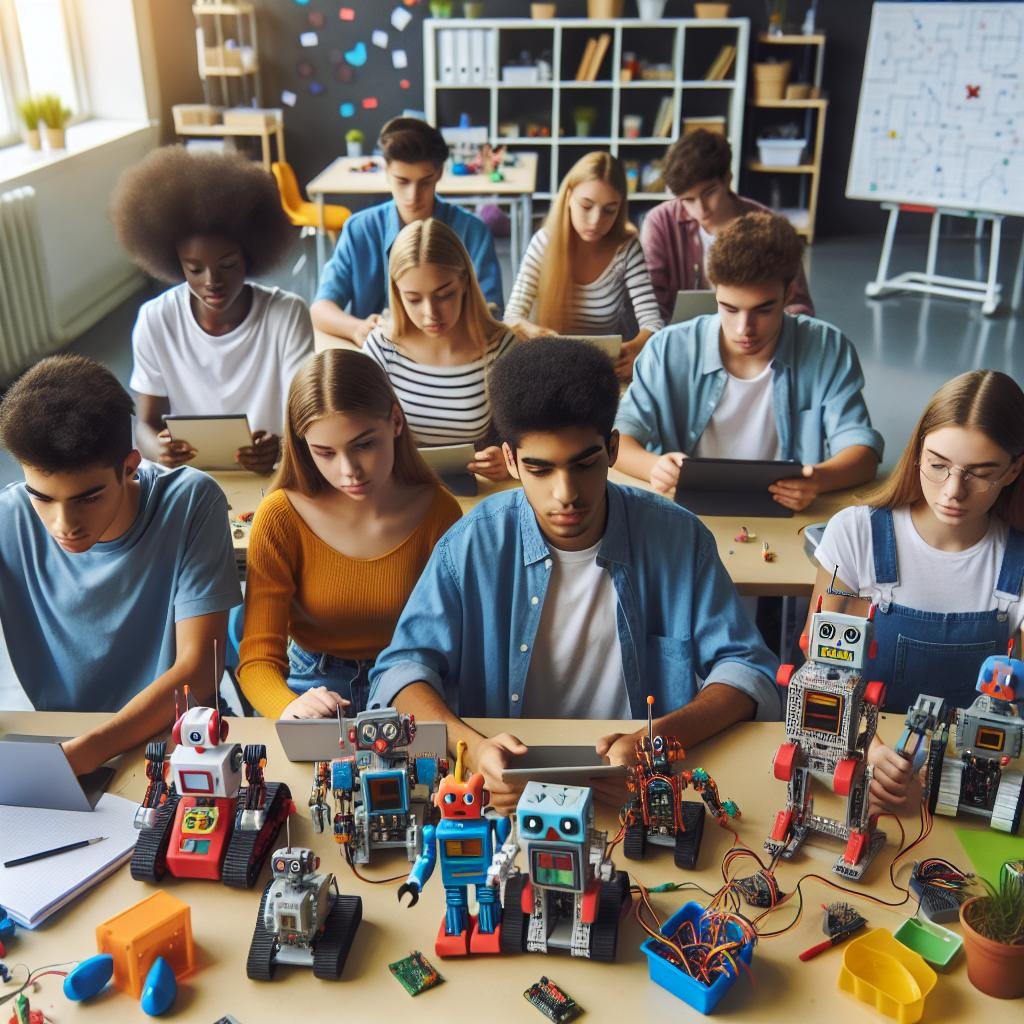 Educational Robots for Aspiring Coders and Engineers