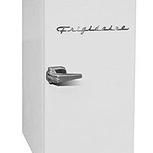 FRIGIDAIRE EFR372-WHITE 3.2 Cu Ft White Retro Compact Rounded Corner Premium Mini Fridge