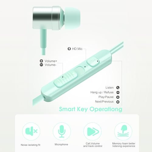 AzukiLife Kids Wired Earbuds: Comfortable, Cute & Versatile - Image 3