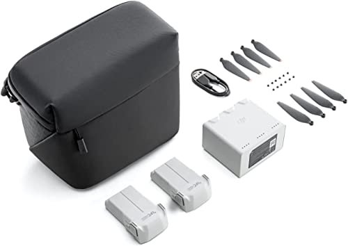 Genuine DJI Mini 3, 3 Pro Fly More Kit(Includes Two 2453mAh Intelligent Flight Batteries, Two-Way Charging Hub, Shoulder Bag, Propeller 2-Pairs)