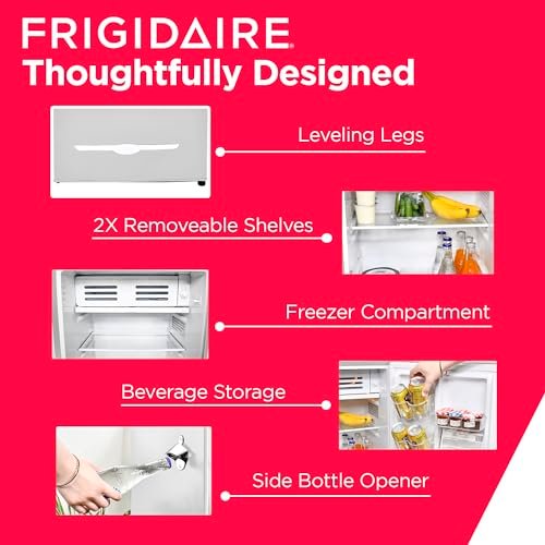 Chill in Style: Frigidaire Retro Compact Fridge Review - Image 4