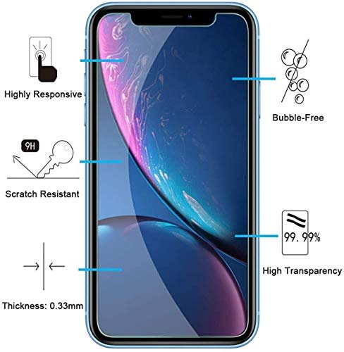 Ultimate Protection: NEW'C 3 Pack Tempered Glass for iPhone 11/XR - Image 2