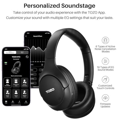 Unveiling TOZO HT2: Comprehensive Review of Hi-Res Noise Cancelling Headphones - Image 6