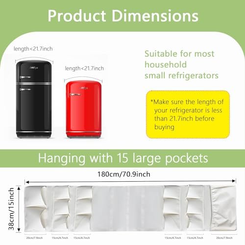 Maximize Space with the Homyfort Mini Fridge Organizer Caddy - Image 5