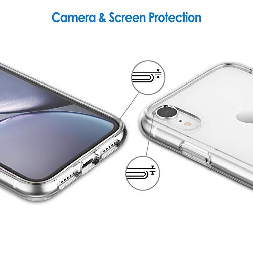 JETech iPhone XR Case: Clear, Shockproof, Non-Yellowing Shield - Image 5