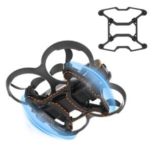 VIAVIC Drone Carbon Fiber Undercarriage Armor for DJI Avata 2, Drone Bottom Protection for DJI Avata 2 Accessories, Fuselage Protect Bar Landing Gear (Undercarriage Armor)