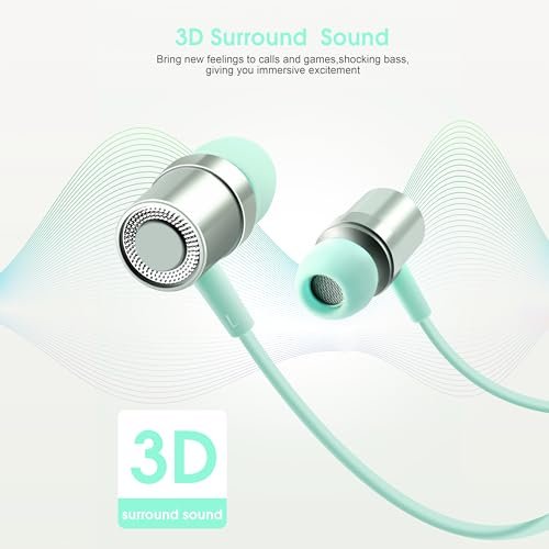 AzukiLife Kids Wired Earbuds: Comfortable, Cute & Versatile - Image 2