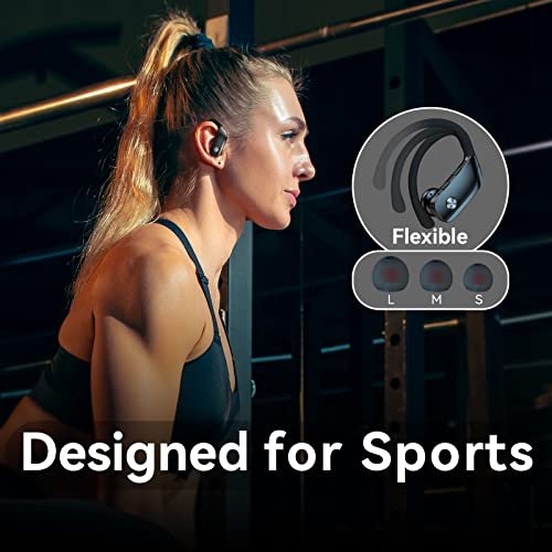 bmani Wireless Sport Earbuds: 48-Hour Playback & LED Display - Image 6