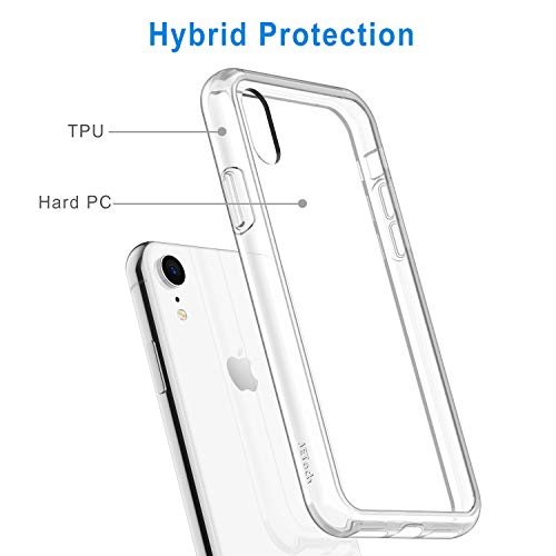JETech iPhone XR Case: Clear, Shockproof, Non-Yellowing Shield - Image 6