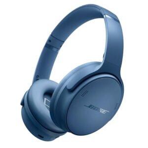 Bose QuietComfort Wireless Noise Cancelling Headphones, Bluetooth Over Ear Headphones with Up to 24 Hours of Battery Life, Blue Dusk - Limited Edition Color