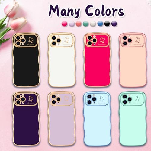 Stylish Protection: Hython Hot Pink Wavy Edge Case for iPhone 11 Pro Max - Image 7