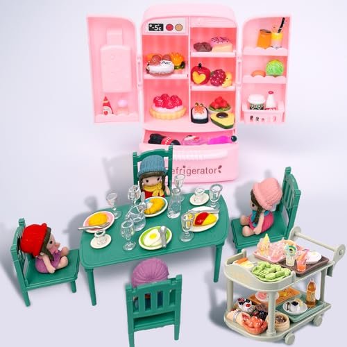 Delightful ETNRHP Mini Toy Fridge: Perfect for Kids' Play! - Image 6