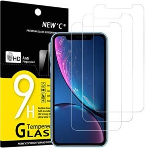 Ultimate Protection: NEW'C 3 Pack Tempered Glass for iPhone 11/XR