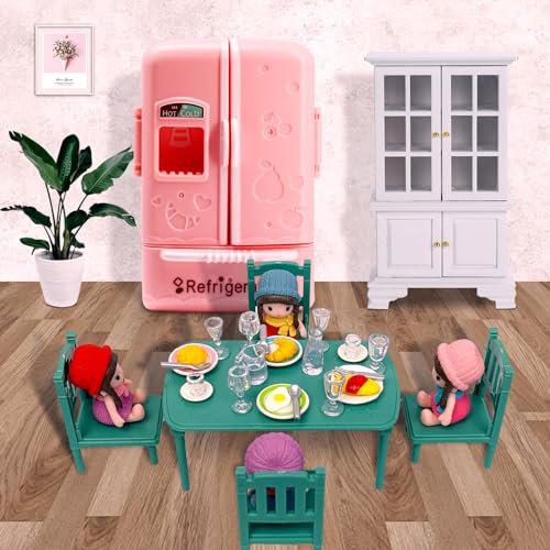 Delightful ETNRHP Mini Toy Fridge: Perfect for Kids' Play! - Image 4