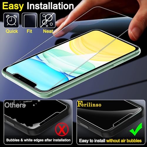 Ultimate Screen & Lens Protection: Ferilinso 3 Pack for iPhone 11 - Image 4