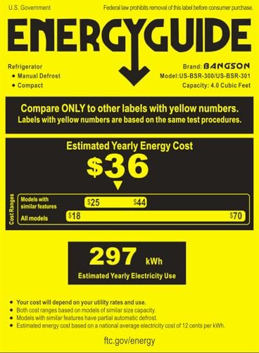 Compact Cooling: BANGSON 4.0 Cu.Ft Refrigerator Review - Image 7