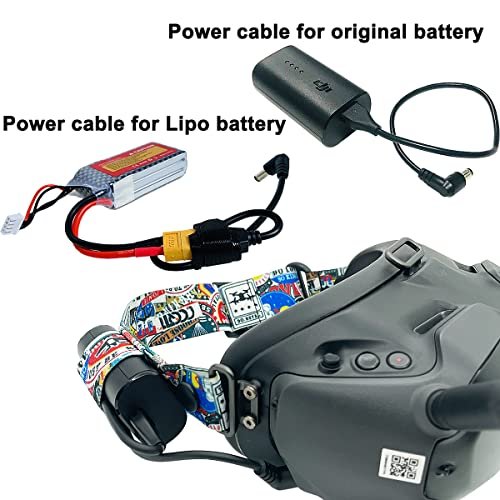 Essential Accessories for DJI FPV Goggles V2: Head Strap & Power Cables - Image 4