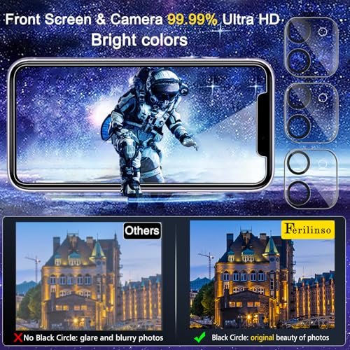Ultimate Screen & Lens Protection: Ferilinso 3 Pack for iPhone 11 - Image 5