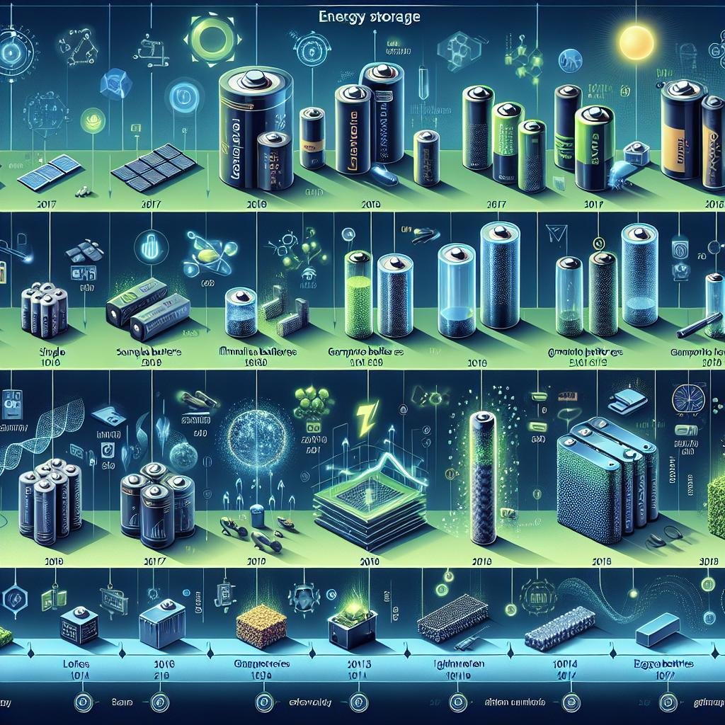 The‌ Evolution of ⁤Energy Storage in Modern Technology
