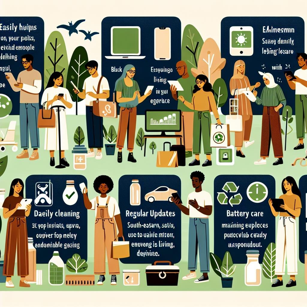 Essential Tips for​ Maintaining Your Eco-Friendly Devices