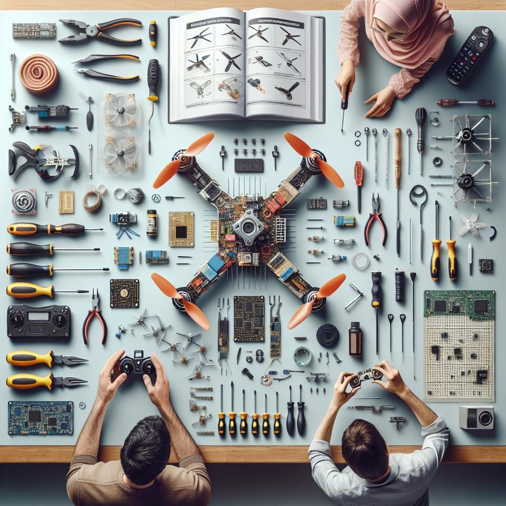 Exploring Essential Tools and Materials for DIY Drone Upgrades