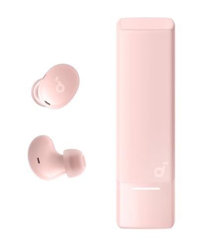 Soundcore A30i by Anker, Noise Cancelling Earbuds, Lipstick-Shaped Stylish Design, Tiny, Lightweight Comfort, Smart Noise Cancelling, Clear Sound, 24H Playtime, IP54, Wireless Earbuds, Bluetooth 5.4