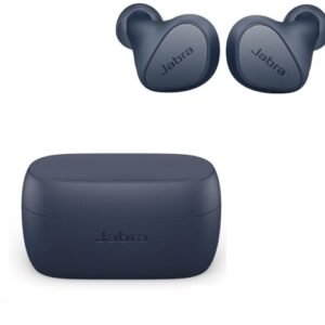 Jabra Elite 2 - True Wireless Earbuds, Noise-Isolating Earbuds, in Ear Headphones with Charging Case - Navy, 100-91400003-60-W36L