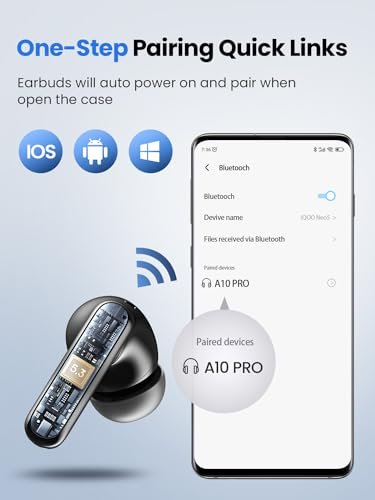 QYCAITEK Bluetooth Earbuds Review: 50-Hour Power & Clarity - Image 3