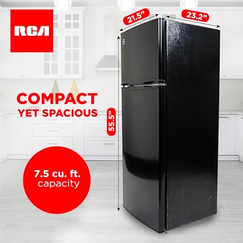 RCA RFR741-BLACK Fridge Review: Compact Size with Adjustable Thermostat Control - Image 2