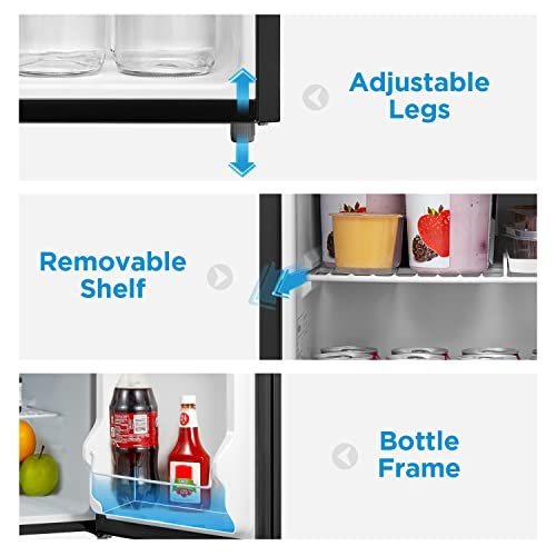 Compact Convenience: Midea WHS-87LB1 Refrigerator Review - Image 7