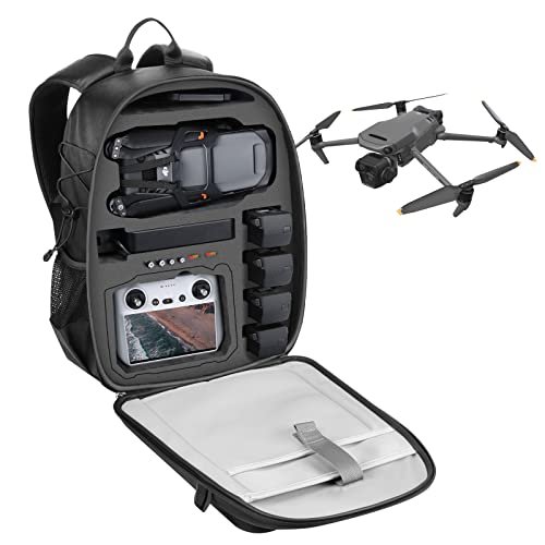 Smatree Professional Backpack for DJI Mavic 3 Pro, Waterproof Backpack Bag for DJI Mavic 3 Pro Combo/Mavic 3 Pro Cine Drone Accessories (NOT Fit for Mavic 3)
